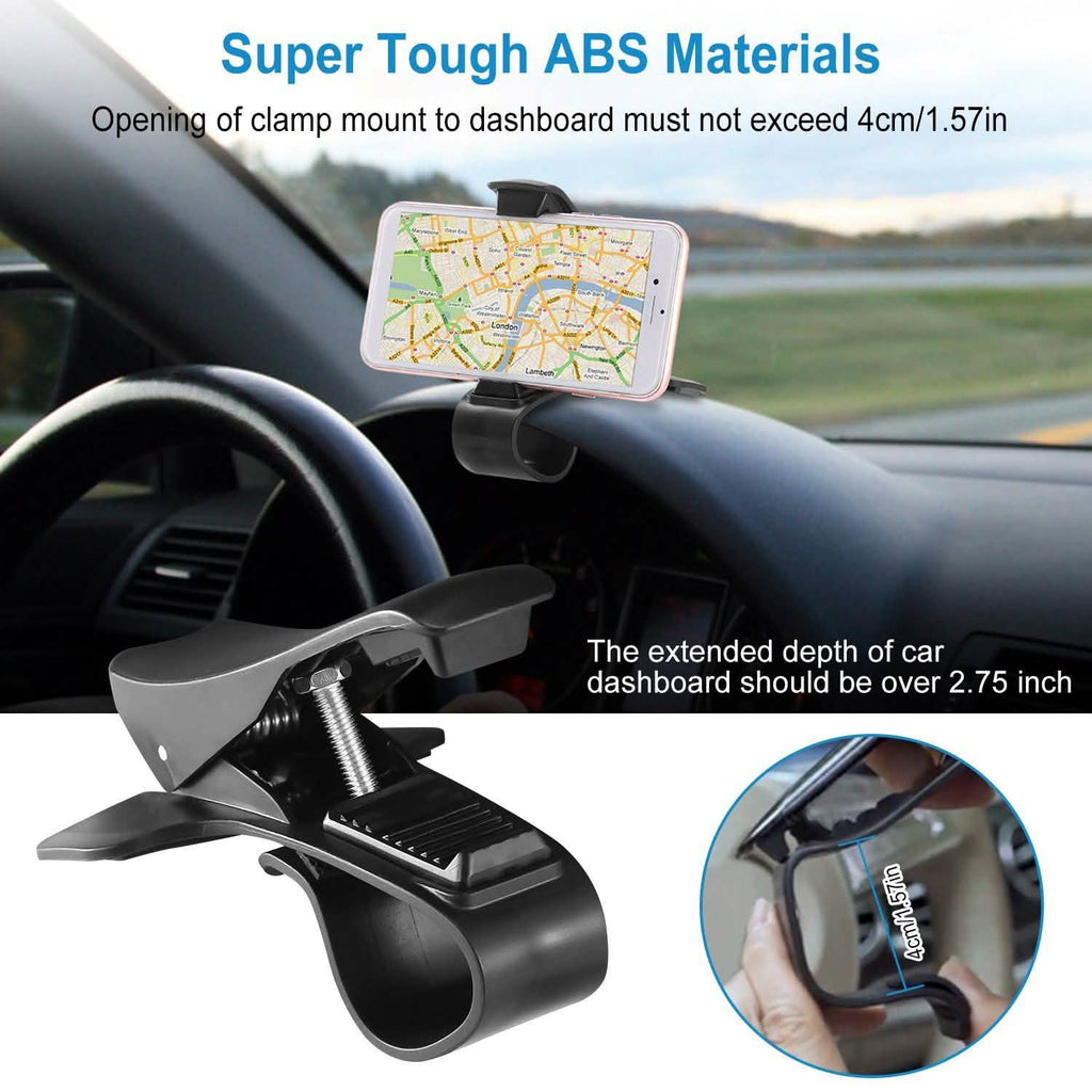 Car Phone Mount Non-Slip Dashboard Phone Holder