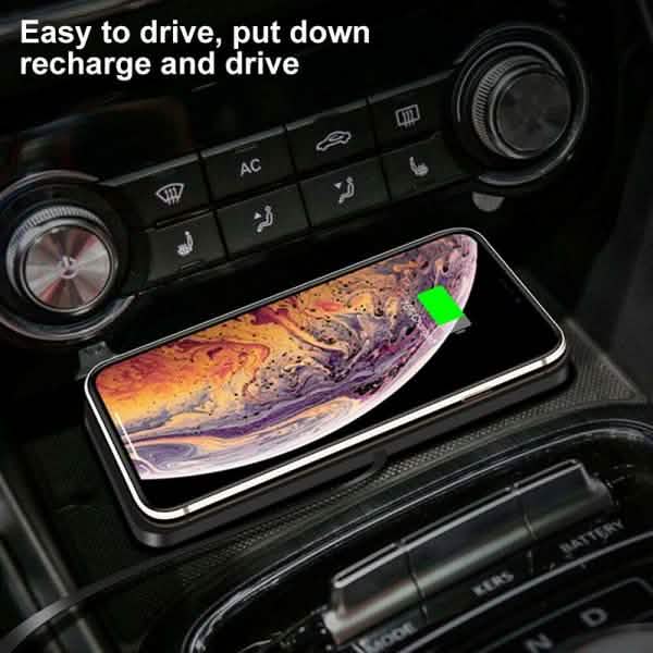 Car QI Wireless Phone Charger Non Slip Pad Mat Fast Charging