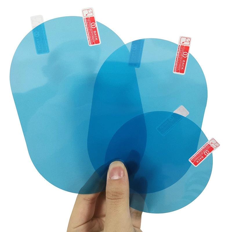Car Rear Mirror Protective Film Anti Fog Window Clear Rainproof Rear View Mirror Protective Soft Film Auto Accessories Car Rearview Mirror Film Rainproof Waterproof Mirror Film Anti Fog Nano Coating Car Film for Car Mirrors Side Windows