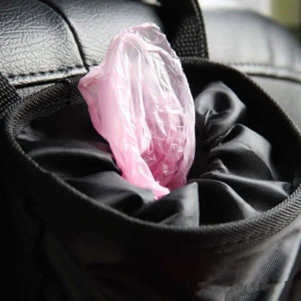 Car Seat Back Garbage Bag