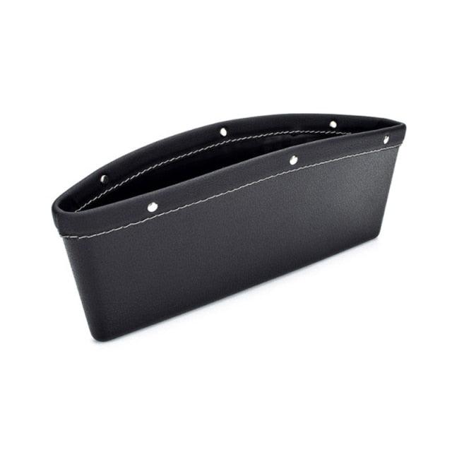 Car Seats Gap Bag Case Storage Bag PU Car Organizer Artificial Leather Pocket Slot Storage Pocket Cup Holder Car Accessories Car Seat Gap Organizer Universal Fit Storage Pockets Adjust Helps Reduce Distracted Driving & Holds Phone Money Cards Keys