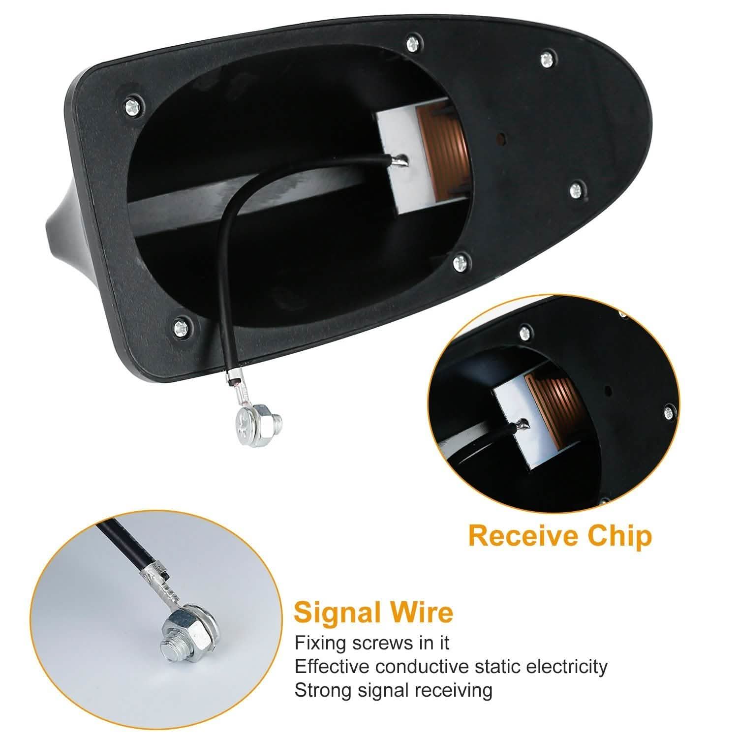 Car Shark Pin Antenna Cover