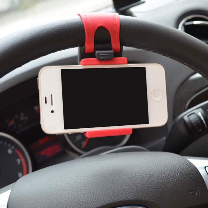 Car Steering Wheel Phone Holder