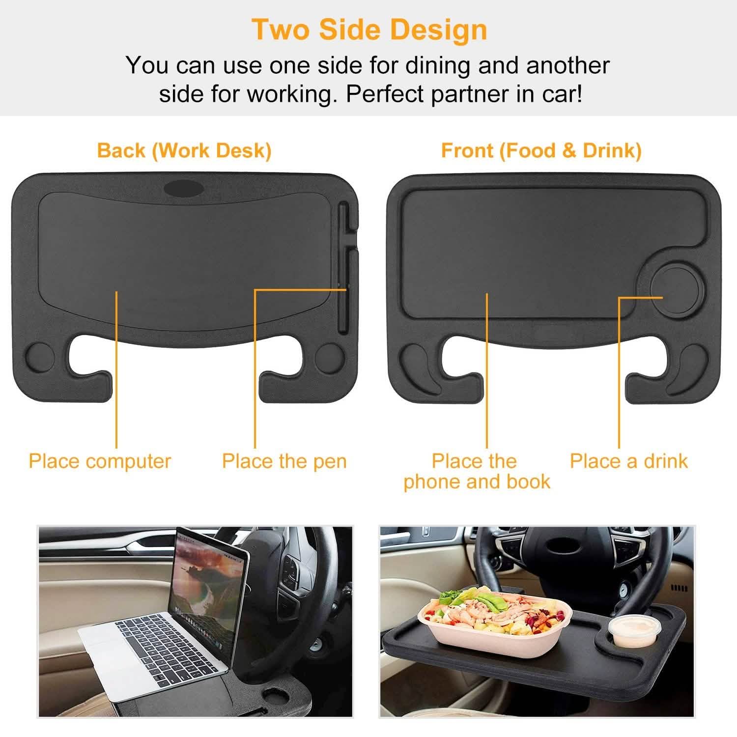 Car Steering Wheel Tray