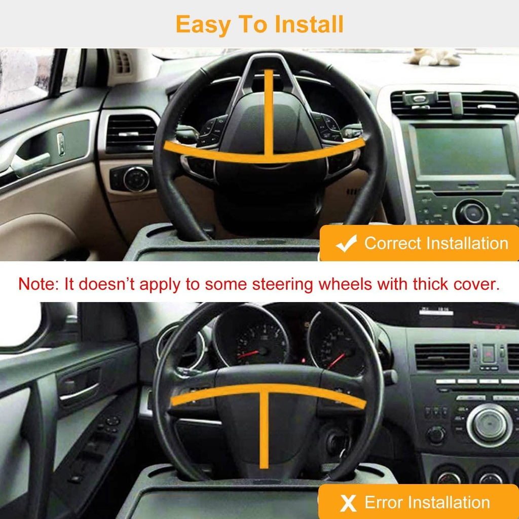 Car Steering Wheel Tray