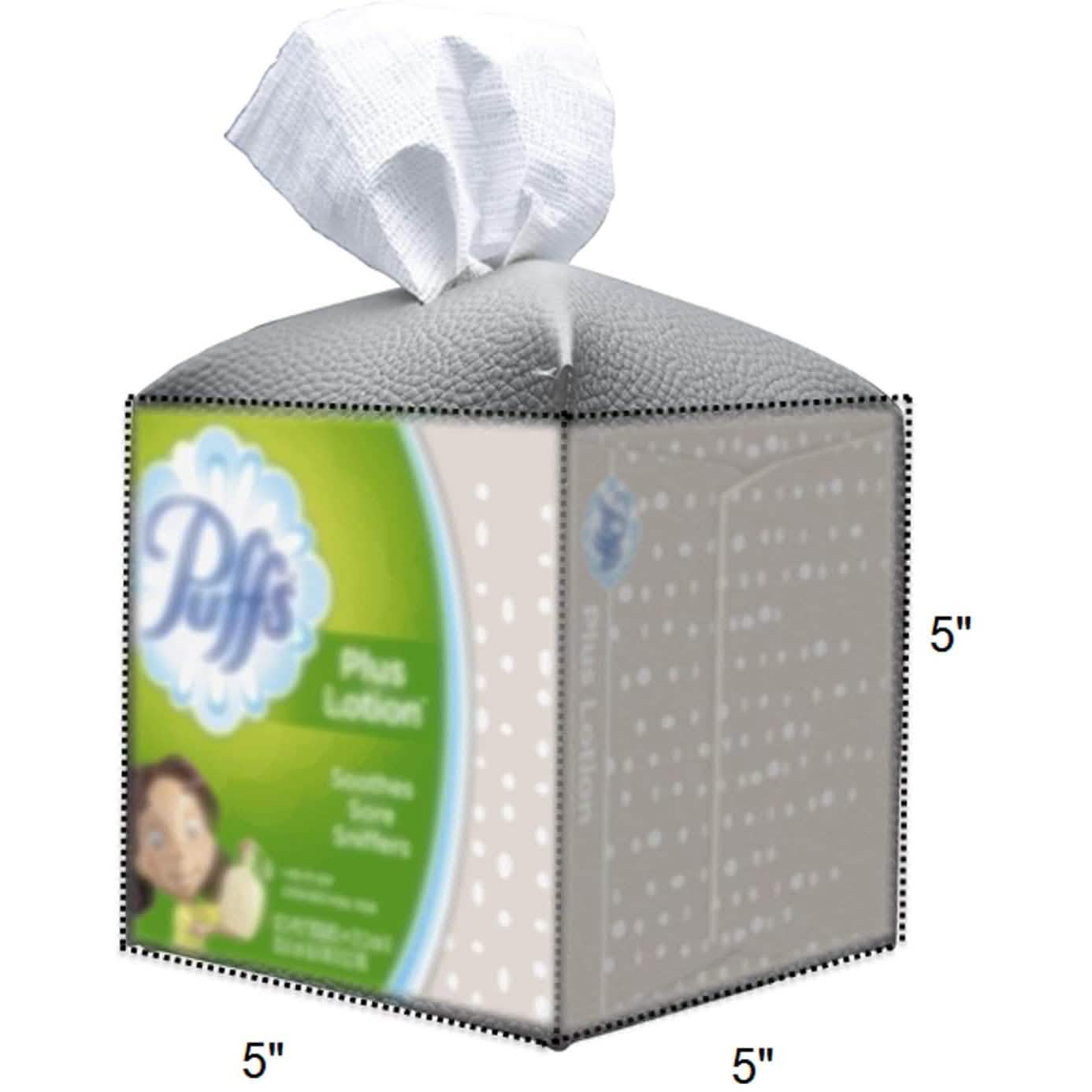 Carrotez Modern PU Leather Square Tissue Box Holder