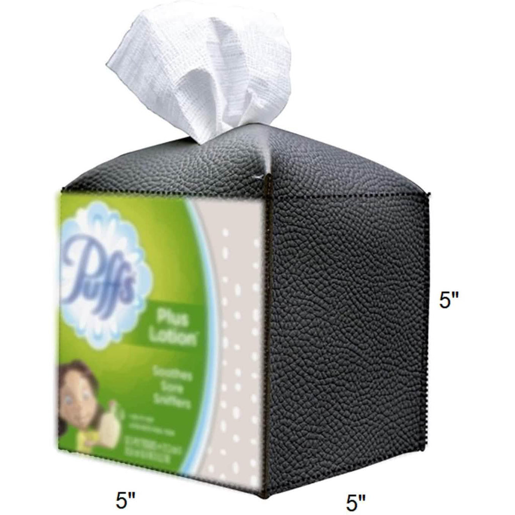 Carrotez Modern PU Leather Square Tissue Box Holder