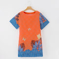 Casual Summer Short Sleeve Dress For Women