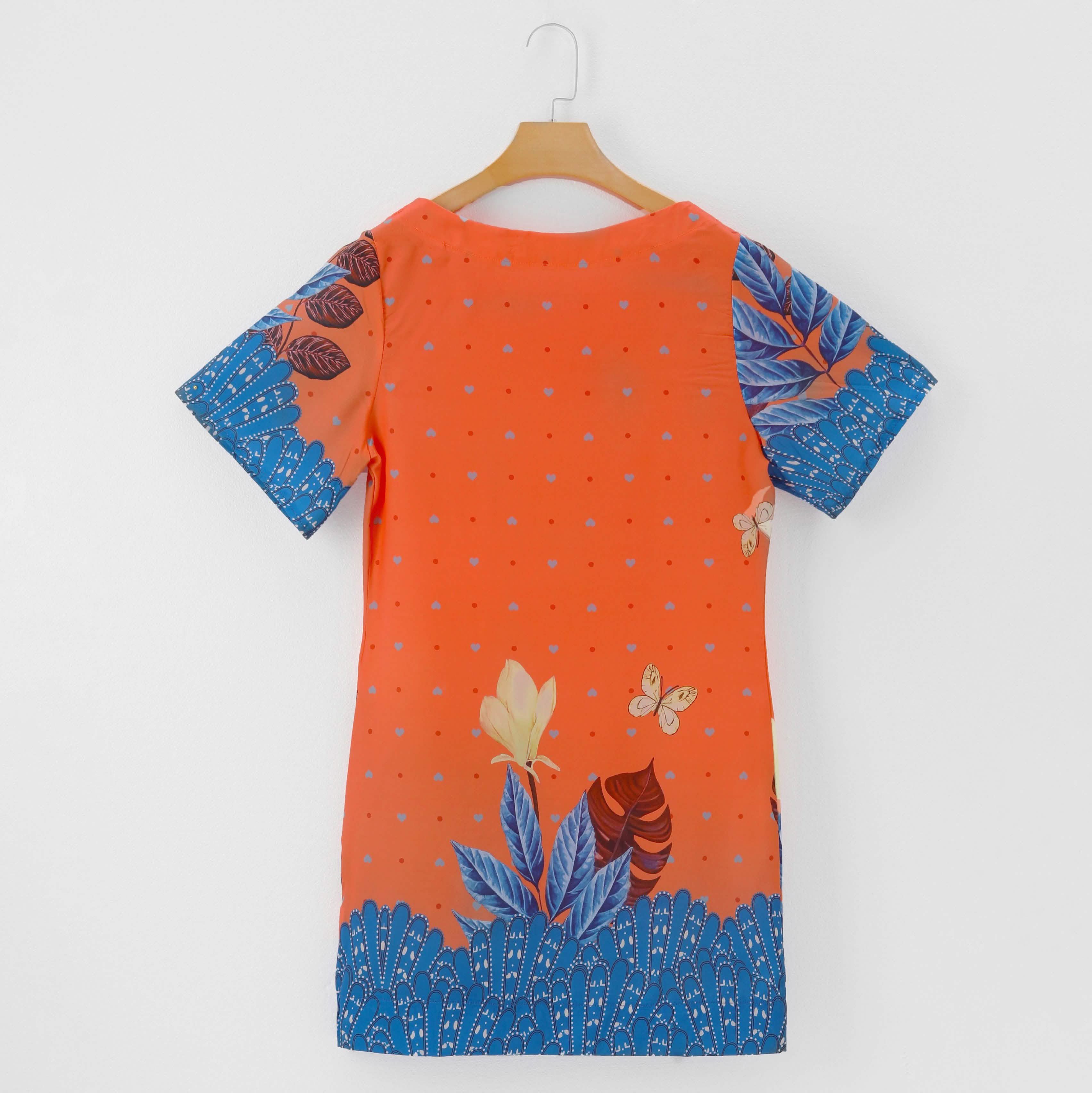 Casual Summer Short Sleeve Dress For Women