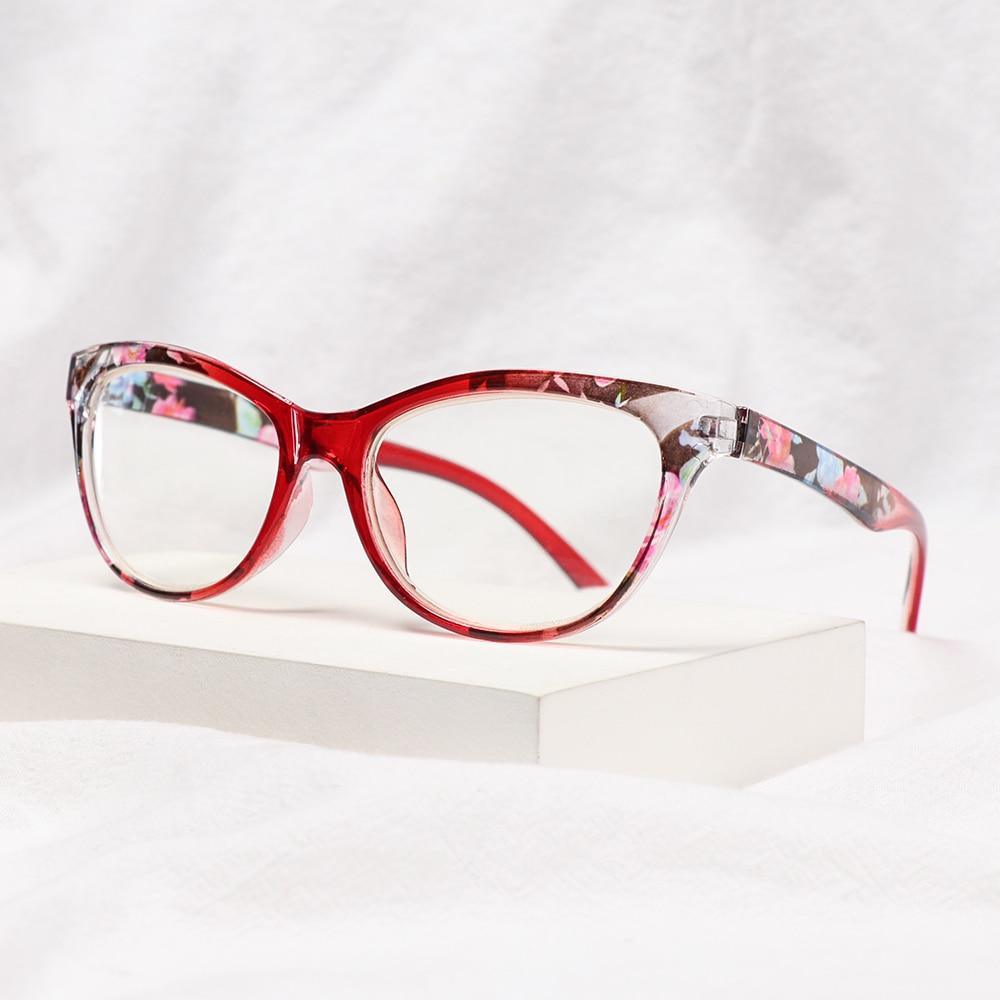 Cat Eye Reading Glasses Women Men Light Weight Presbyopic Reading Glasses Designer Cat Eye Frame Ladies Computer Readers Anti Glare UV Ray Eyeglasses Diopter Presbyopia Eyewear +1.00~+4.0