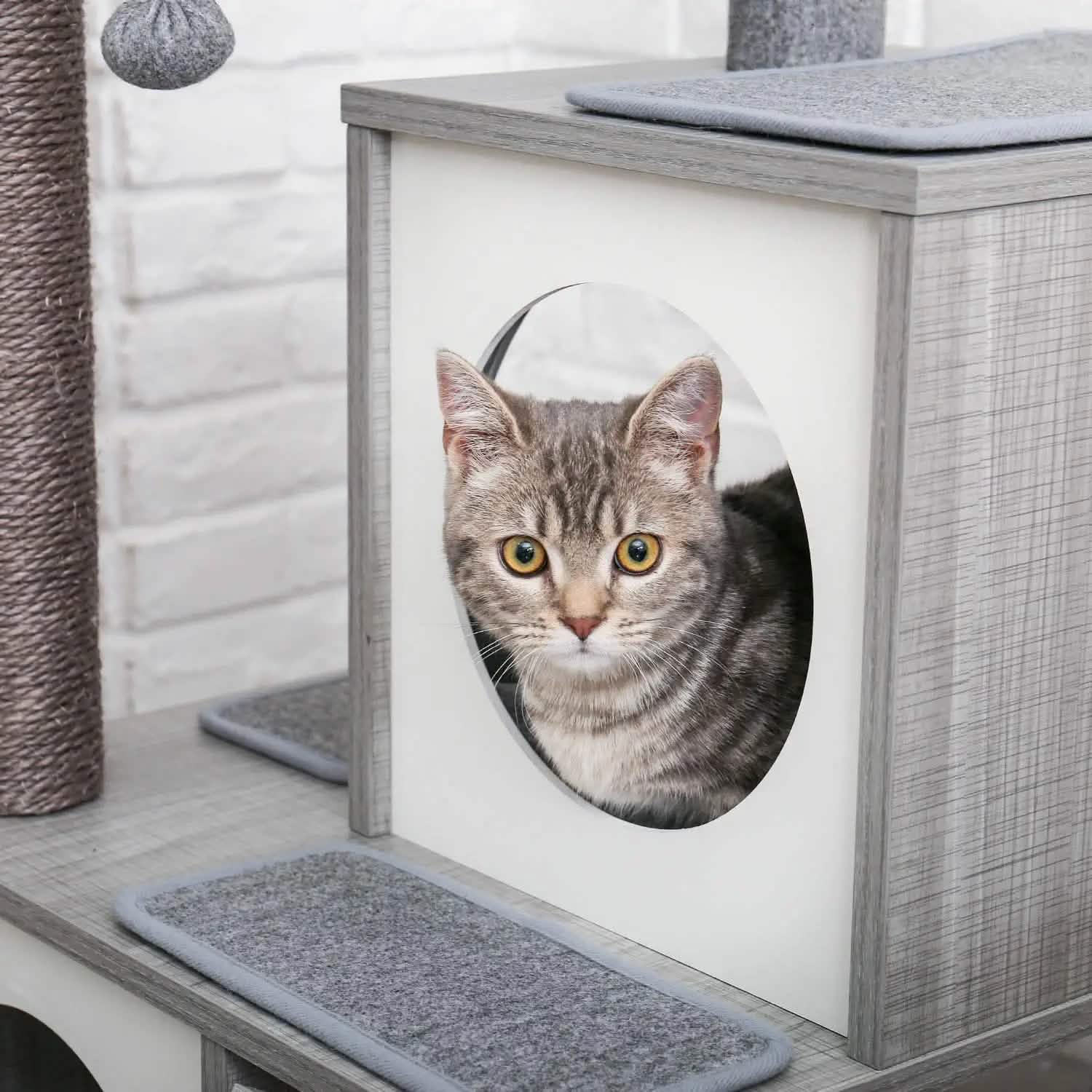 Cat Tree Deluxe 34" Cat Tower