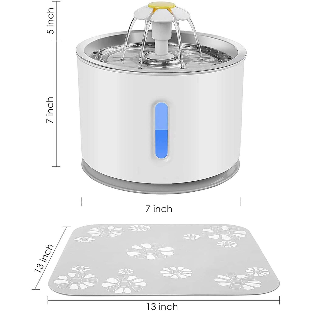 Cat Water Fountain 2.4L Automatic Pet Fountain