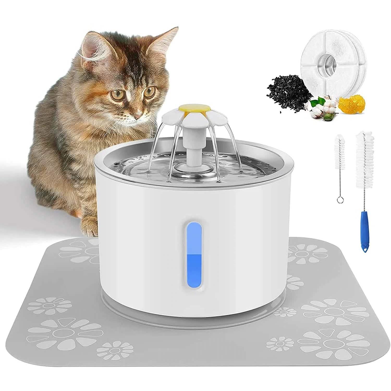 Cat Water Fountain 2.4L Automatic Pet Fountain