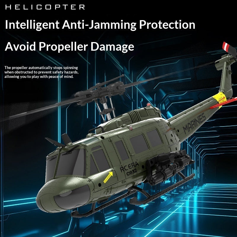 Six-channel Remote-controlled Stunt Helicopter Toy