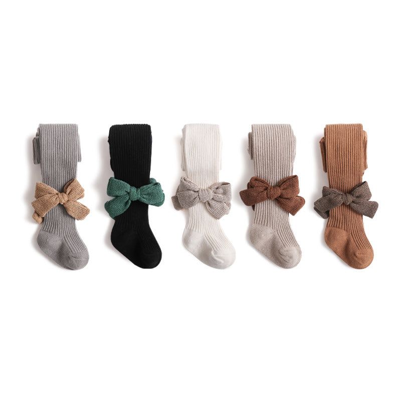 Children's Trendy Princess Bowknot Leggings