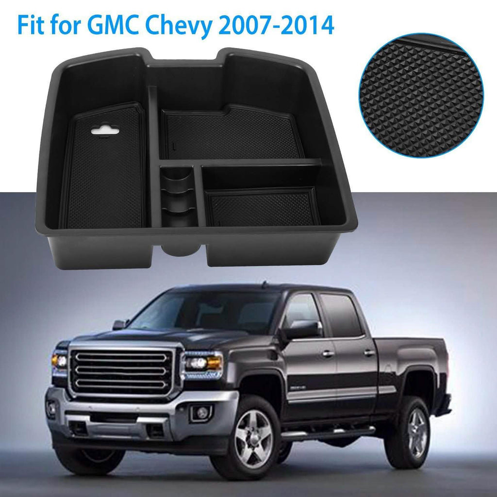 Center Console Storage Box Armrest Organizer