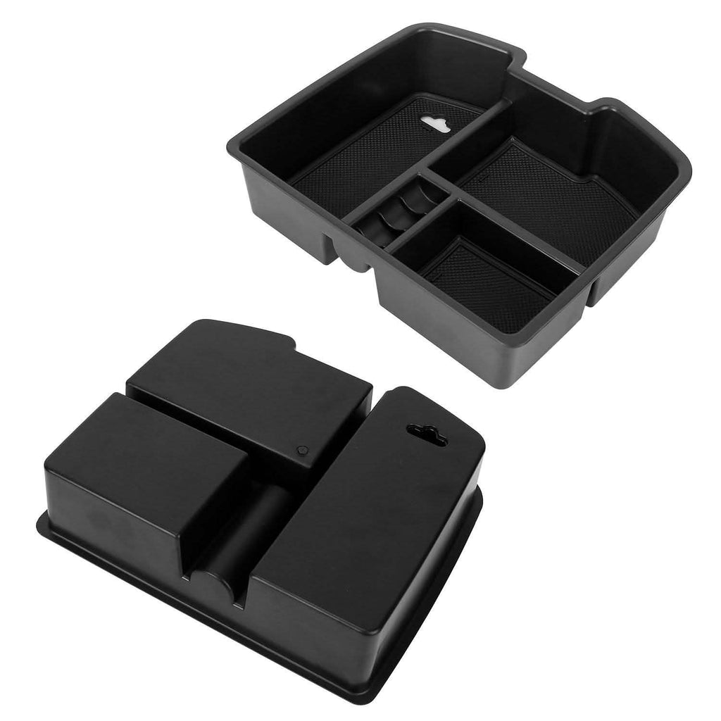 Center Console Storage Box Armrest Organizer