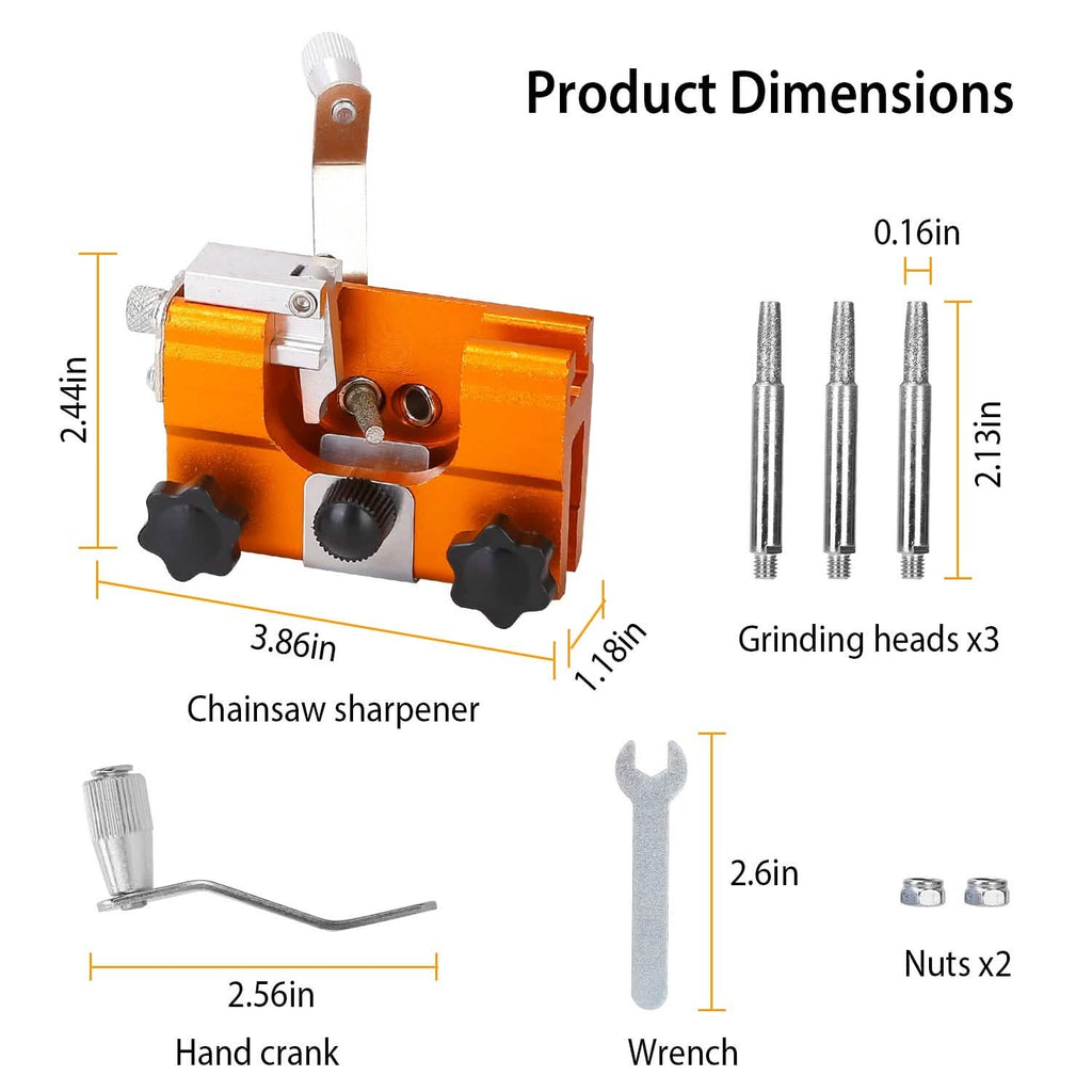 Chainsaw Chain Sharpening Jig Universal