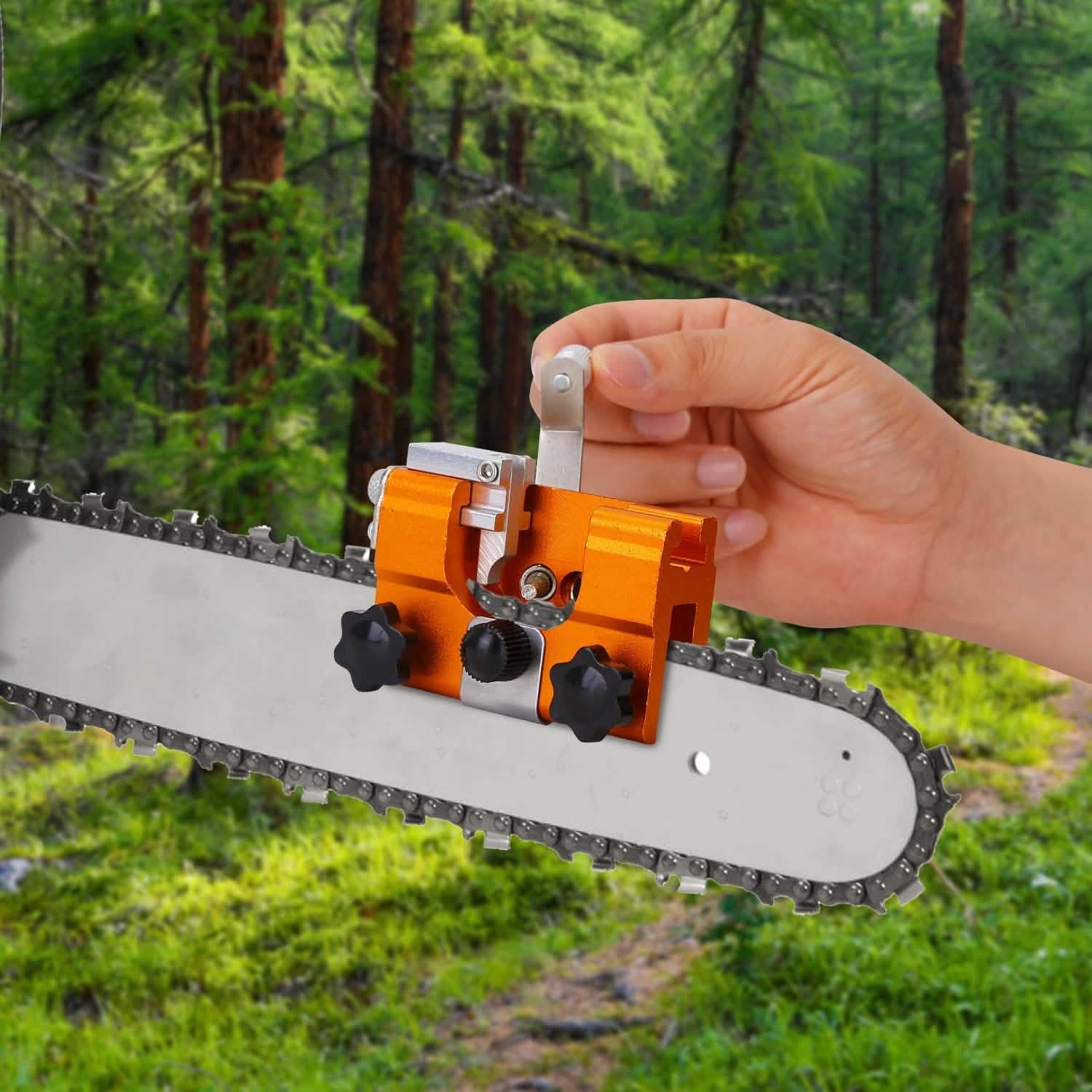 Chainsaw Chain Sharpening Jig Universal