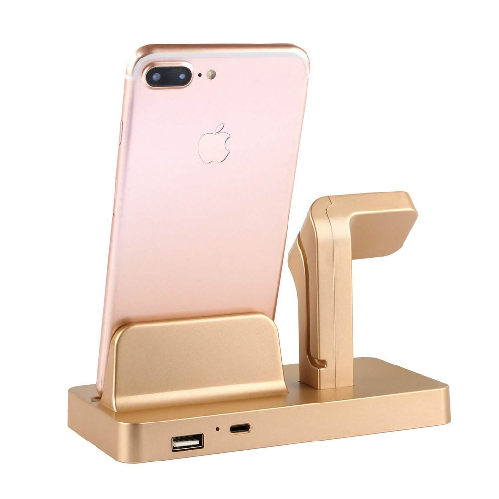 Charging Stand Dock Holder for iPhone and Apple Watch