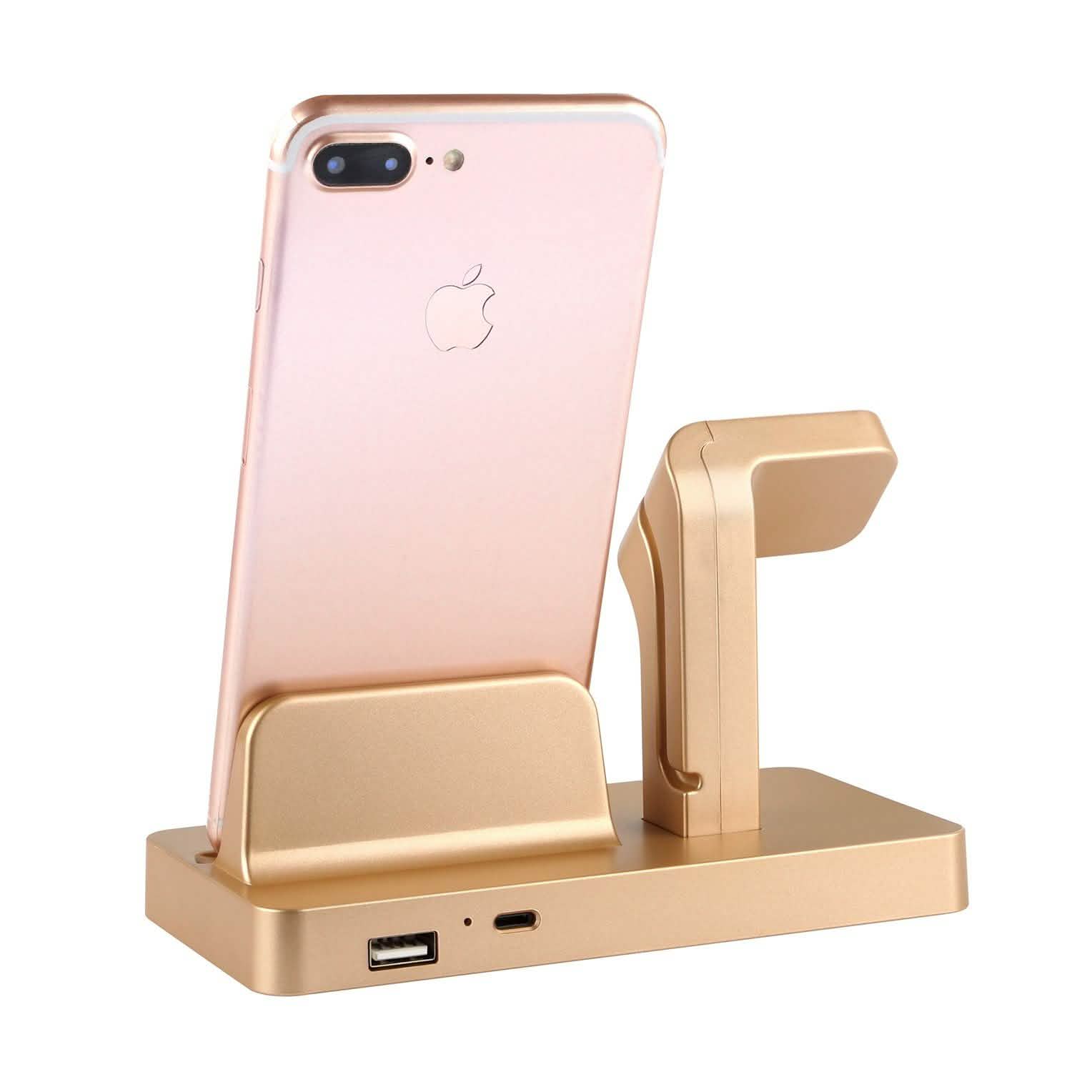 Charging Stand Dock Holder for iPhone and Apple Watch