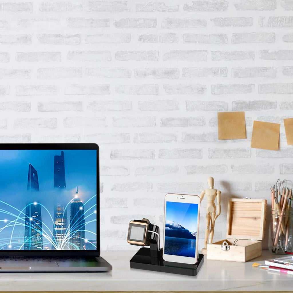 Charging Stand Dock Holder for iPhone and Apple Watch