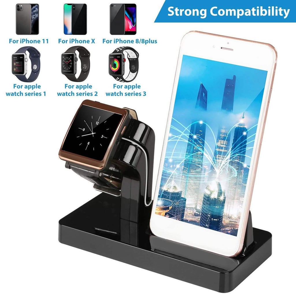 Charging Stand Dock Holder for iPhone and Apple Watch