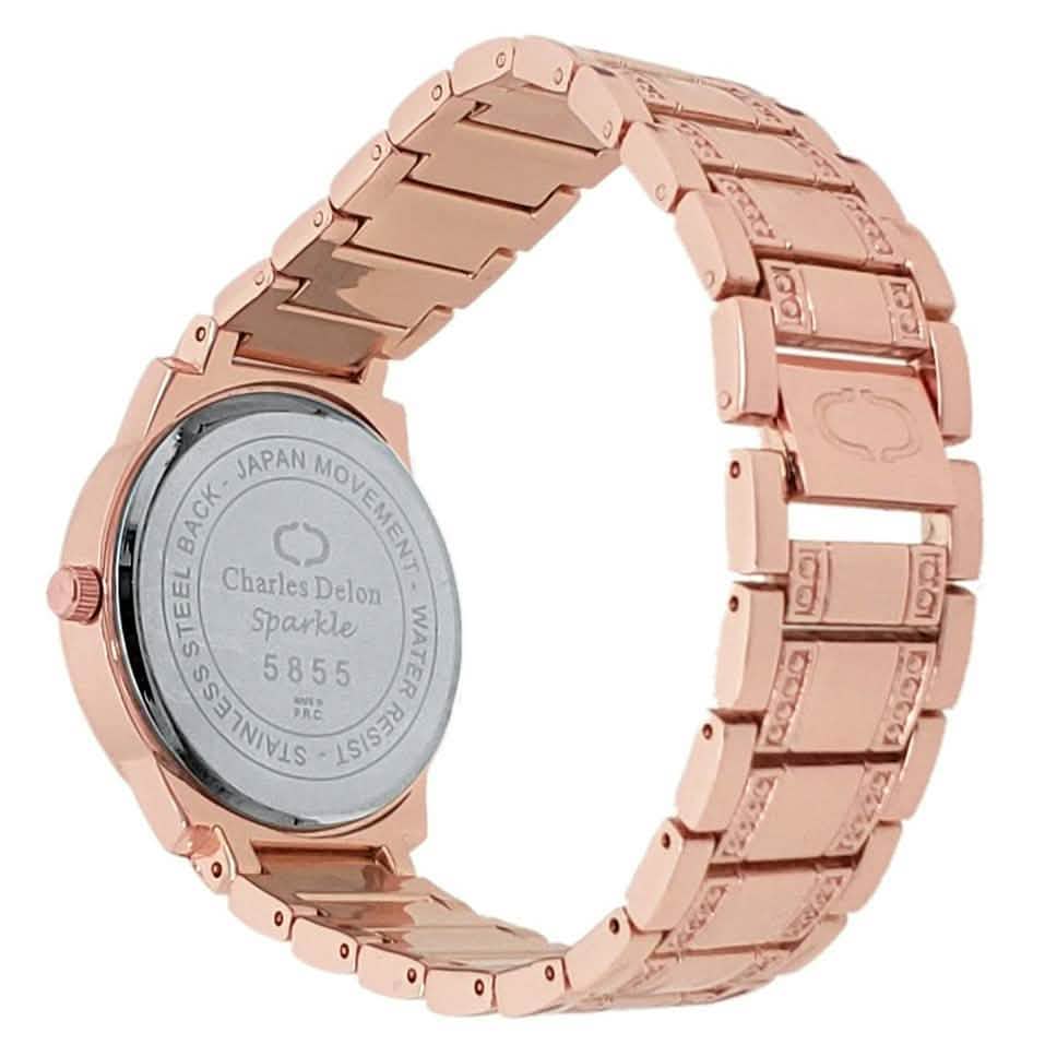 Charles Delon Women's Watch 5855 Stainless Steel Quartz Round - Assorted Styles