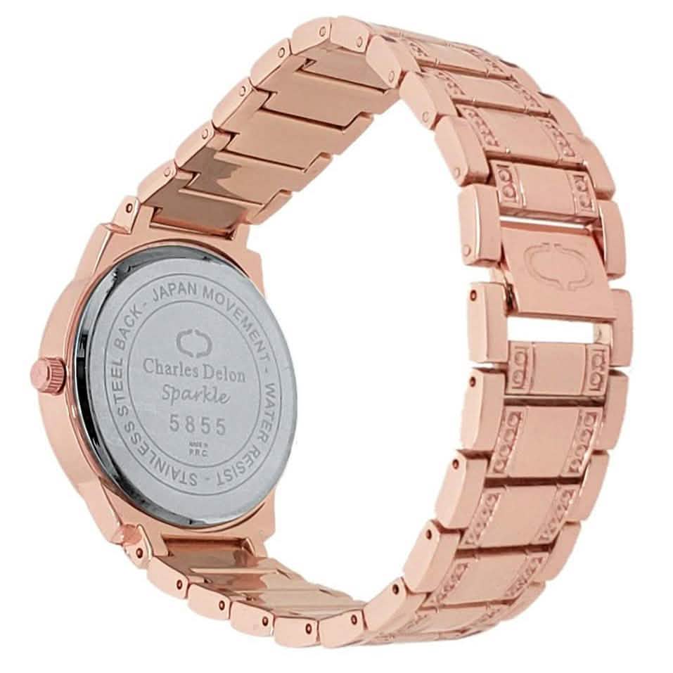 Charles Delon Women's Watch 5855 Stainless Steel Quartz Round - Assorted Styles