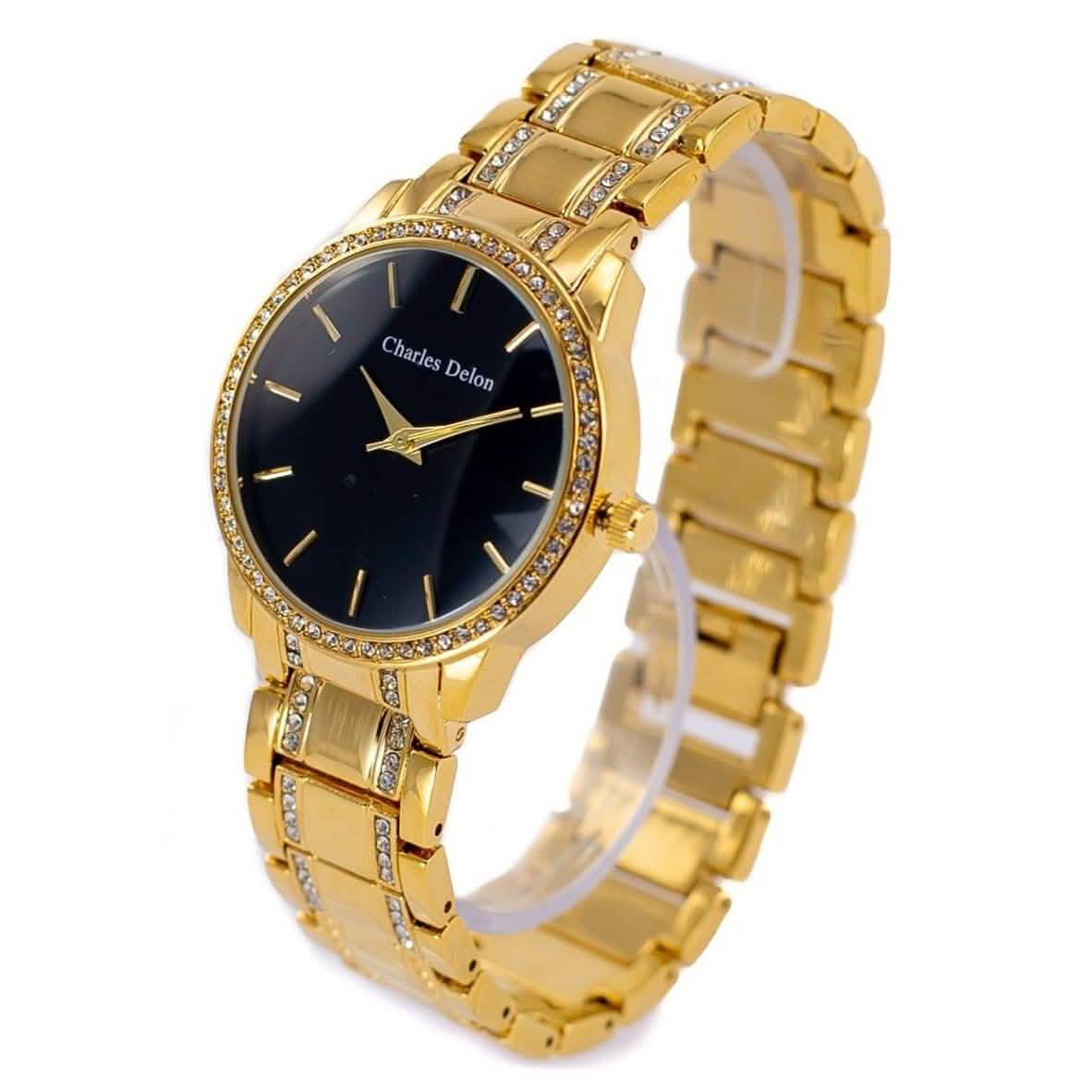 Charles Delon Women's Watch 5855 Stainless Steel Quartz Round - Assorted Styles