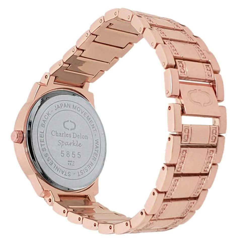 Charles Delon Women's Watch 5855 Stainless Steel Quartz Round - Assorted Styles
