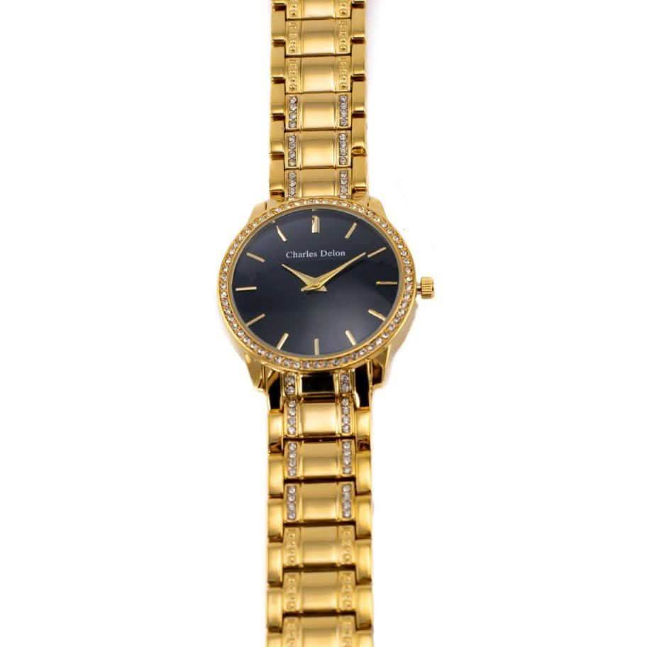 Charles Delon Women's Watch 5855 Stainless Steel Quartz Round - Assorted Styles