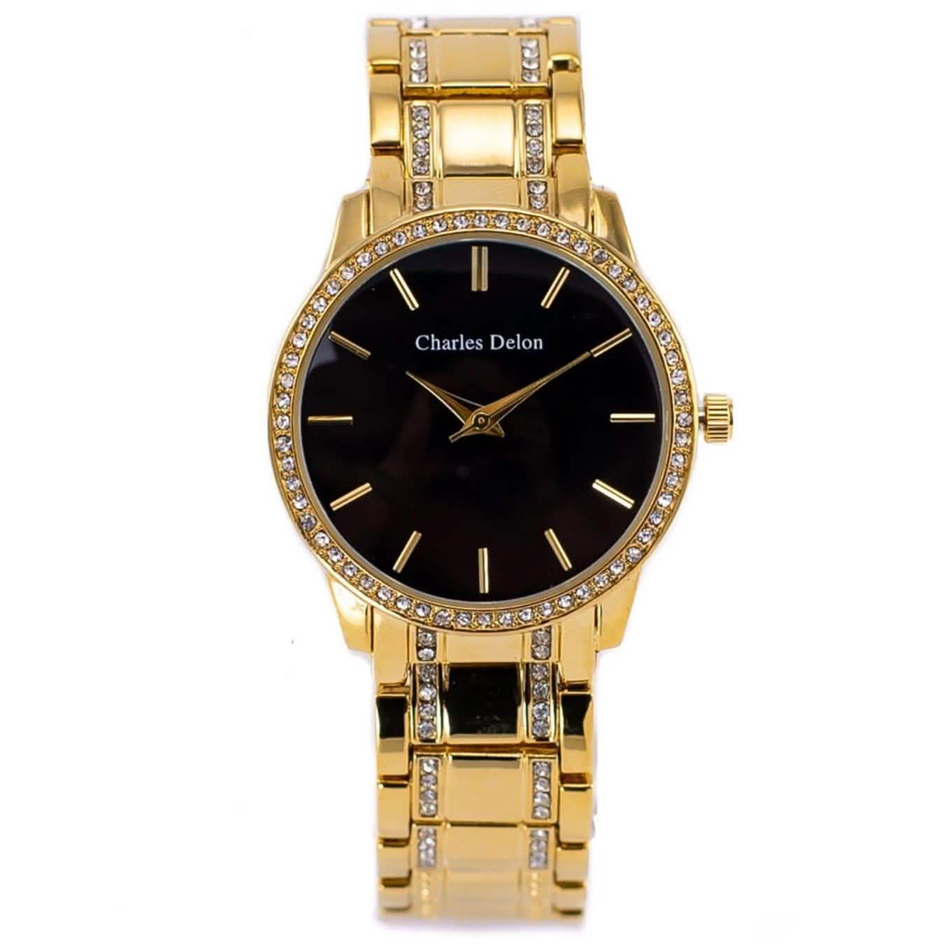 Charles Delon Women's Watch 5855 Stainless Steel Quartz Round - Assorted Styles