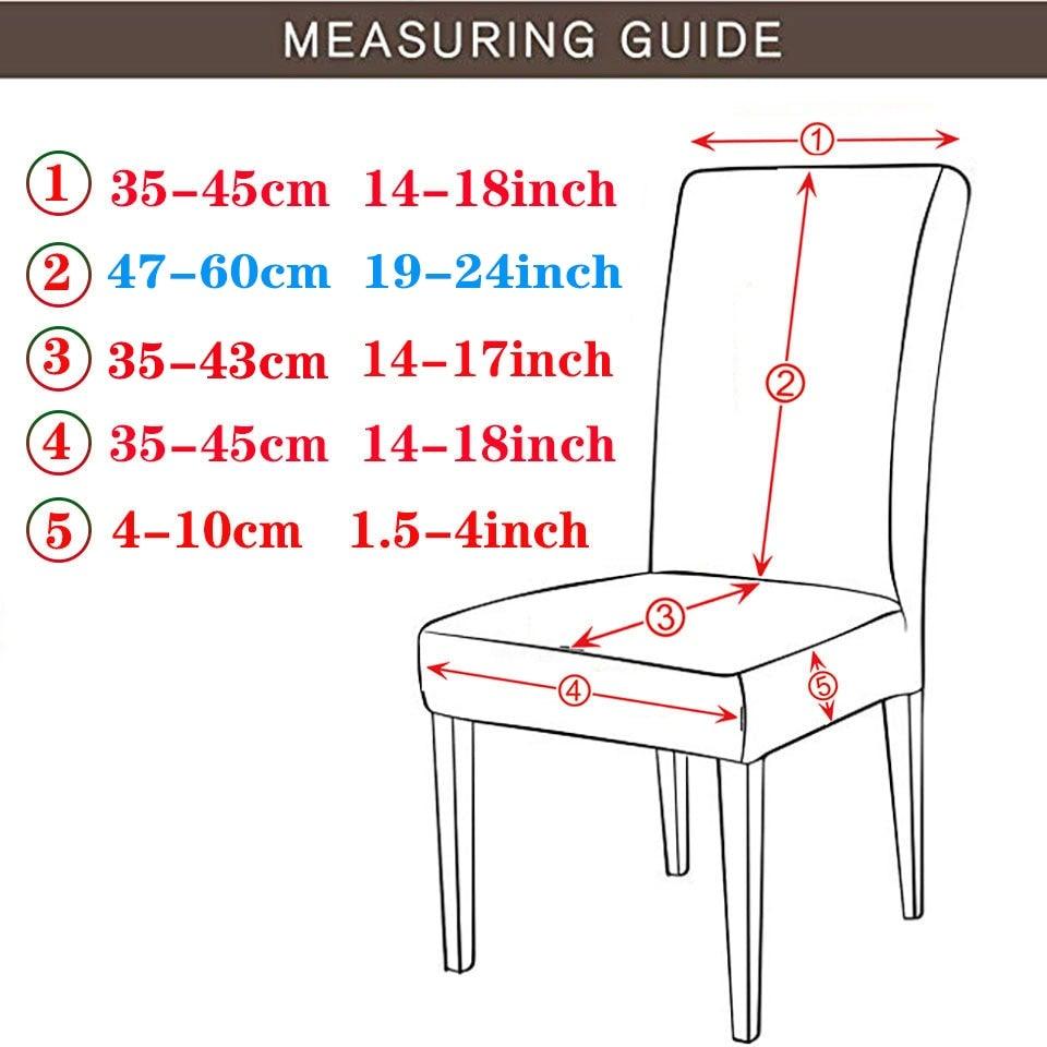 Cheap Waterproof Chair Cover Elastic Spandex Chair Covers for Dining Room Kitchen Stretch Chair Slipcover High Back Chair Covers For Dining Room Dining Kitchen Stretch Decorative Waterproof Spandex Chair Protectors Cover
