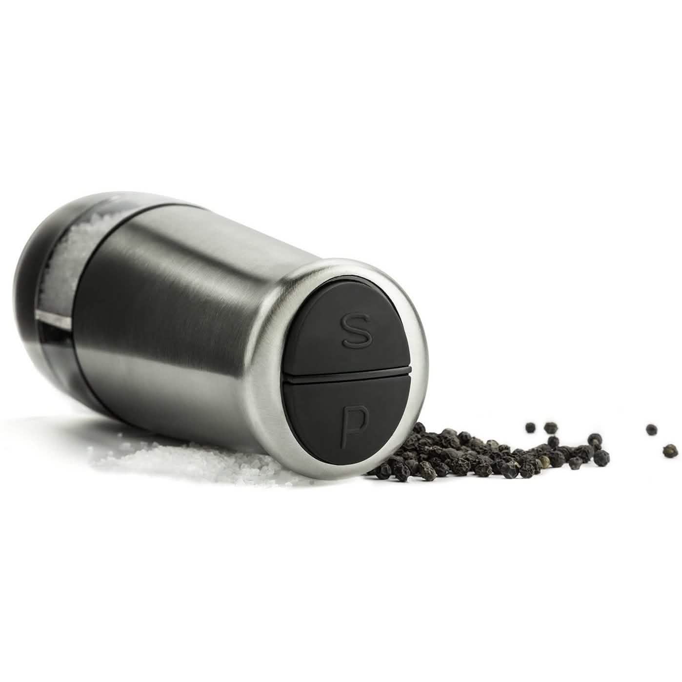 Chef's Star Premium Electric Salt and Pepper Grinder Set with Adjustable Grind