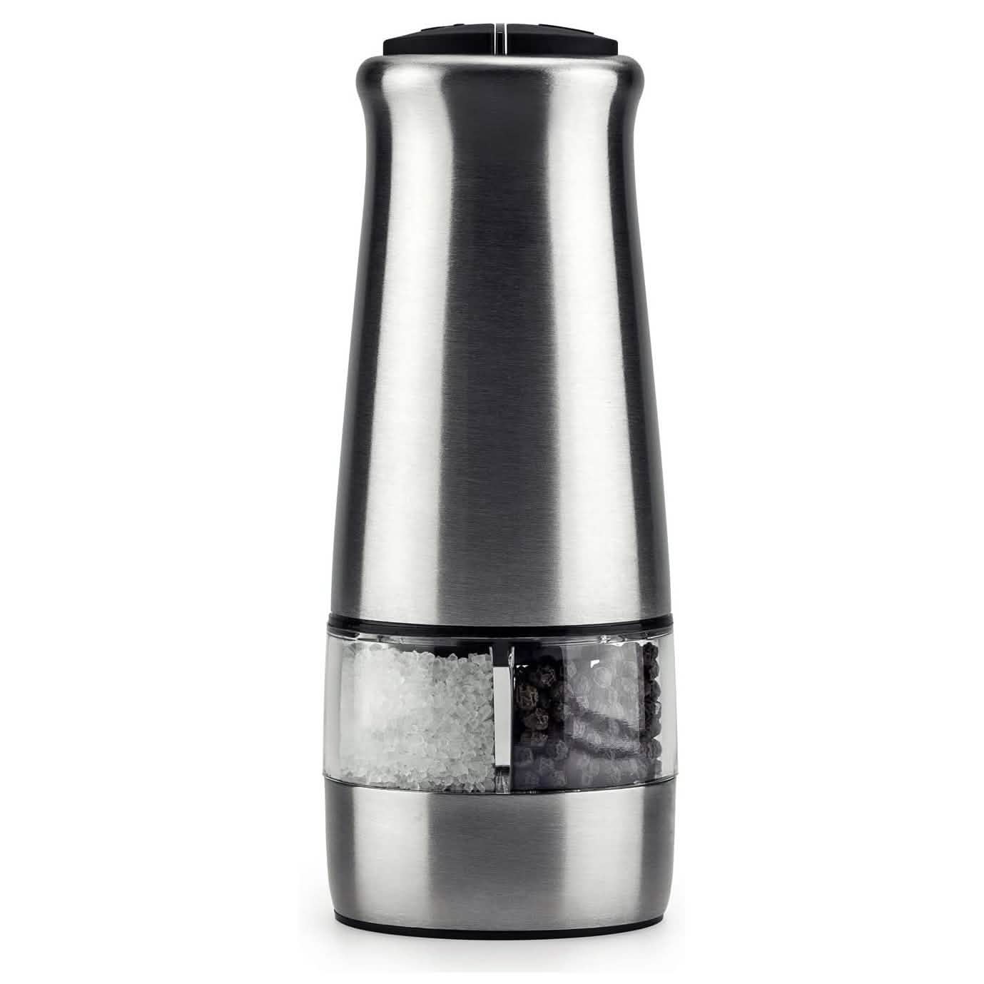 Chef's Star Premium Electric Salt and Pepper Grinder with Olive Oil and Vinegar Misting Sprayer