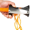Chef's Star Spiral Slicer with Stainless Steel Spiralizer & Juilienne Blades