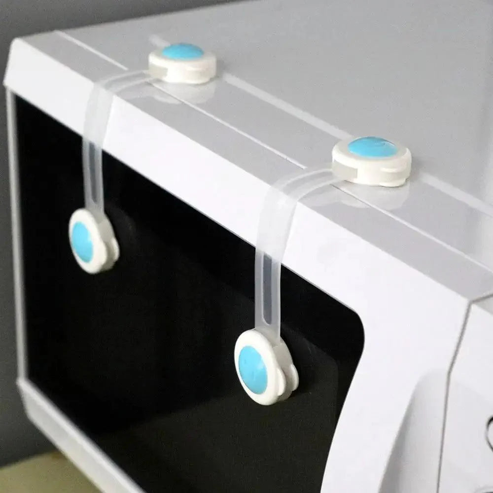 Child Safety Cabinet Lock Baby Proof Security Protector Drawer Door Cabinet Lock Plastic Protection Kids Safety Door Lock