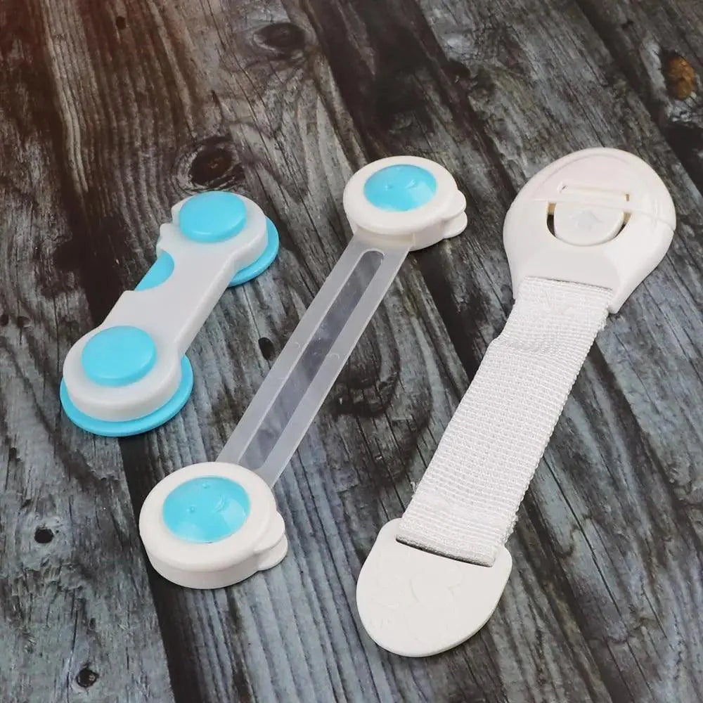 Child Safety Cabinet Lock Baby Proof Security Protector Drawer Door Cabinet Lock Plastic Protection Kids Safety Door Lock