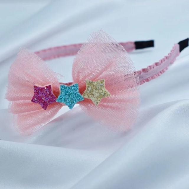 Children's Headdress Hair Hoop Hand-Woven Flower Headband Korean Exquisite Little Princess Head Flower Pupil Hair Gorgeous Hair Accessories For Women
