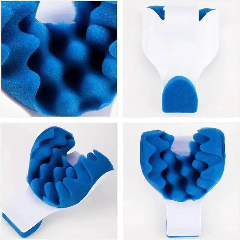 Chiropractic Neck Pillow Massager for Pain relief and Relaxation - Neck Support Orthopedic Pillow Neck Shoulder Relaxer