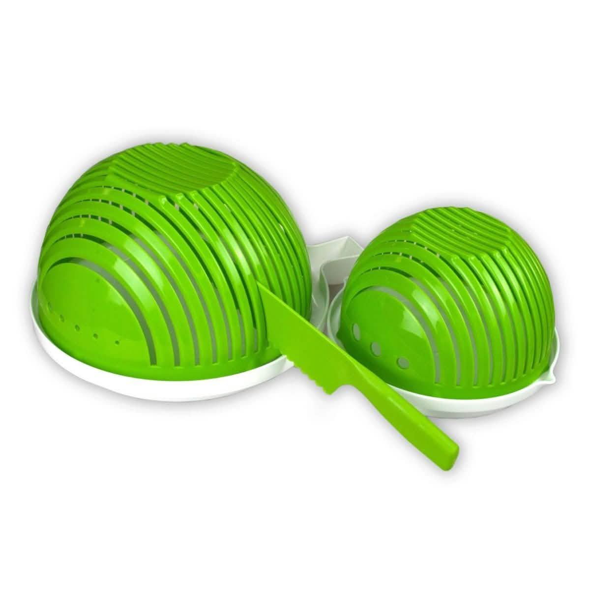 Chop Champ Set of Two Salad Cutter with Knife