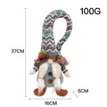 Christmas Decoration Faceless Doll Doll Curtain Buckle Christmas Home Curtain Buckle Decoration Props Christmas Decorations Christmas  Ornaments Thanks Giving Day Gifts 37x16x6