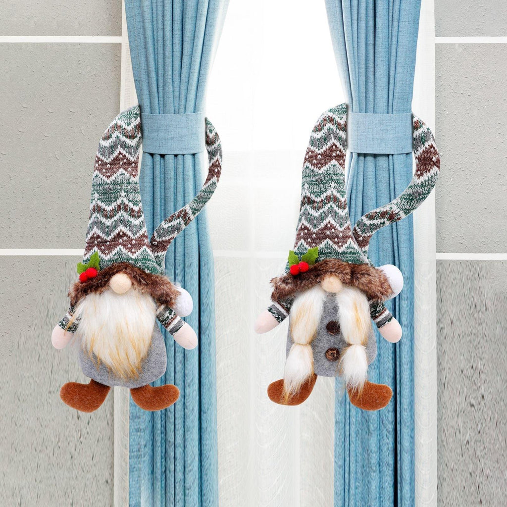 Christmas Decoration Faceless Doll Doll Curtain Buckle Christmas Home Curtain Buckle Decoration Props Christmas Decorations Christmas  Ornaments Thanks Giving Day Gifts 37x16x6