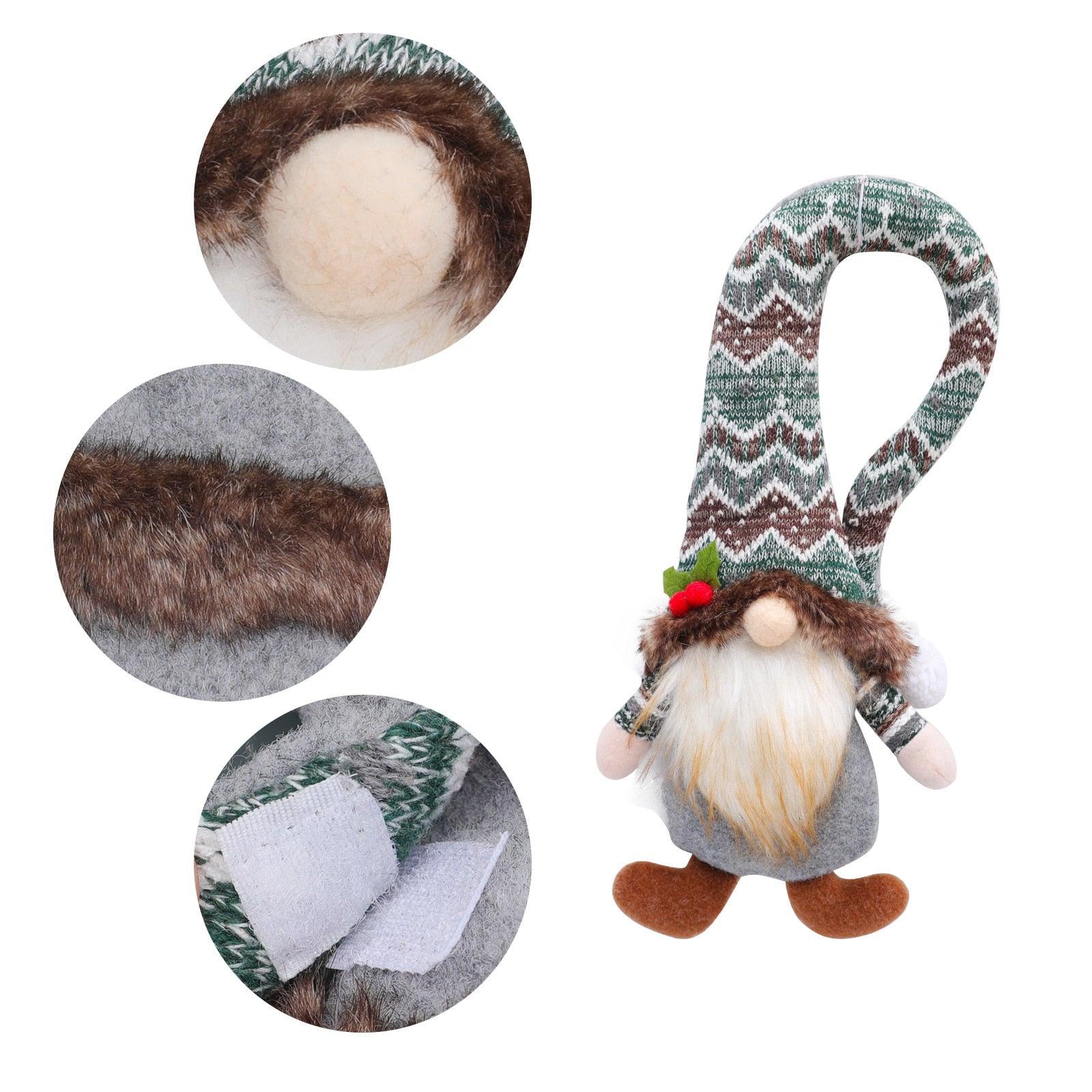 Christmas Decoration Faceless Doll Doll Curtain Buckle Christmas Home Curtain Buckle Decoration Props Christmas Decorations Christmas  Ornaments Thanks Giving Day Gifts 37x16x6