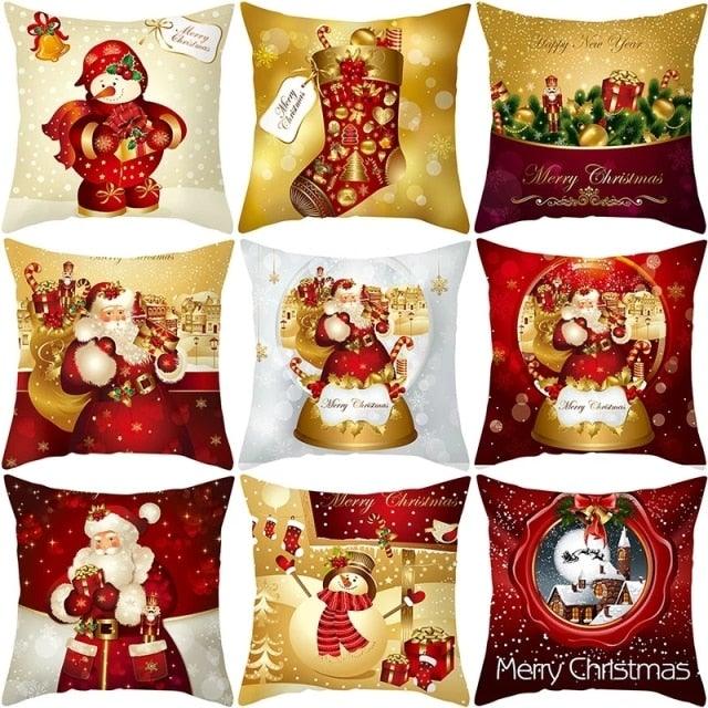 Christmas Decoration Set Stylish Christmas Chair Cover Decoration Jacquard Removable Washable Cushion Covers Armchair Modern For Home Banquet Hotel Spandex Holiday Parsons Chair Cover for Christmas Decoration Home Decor Ceremony Santa Claus
