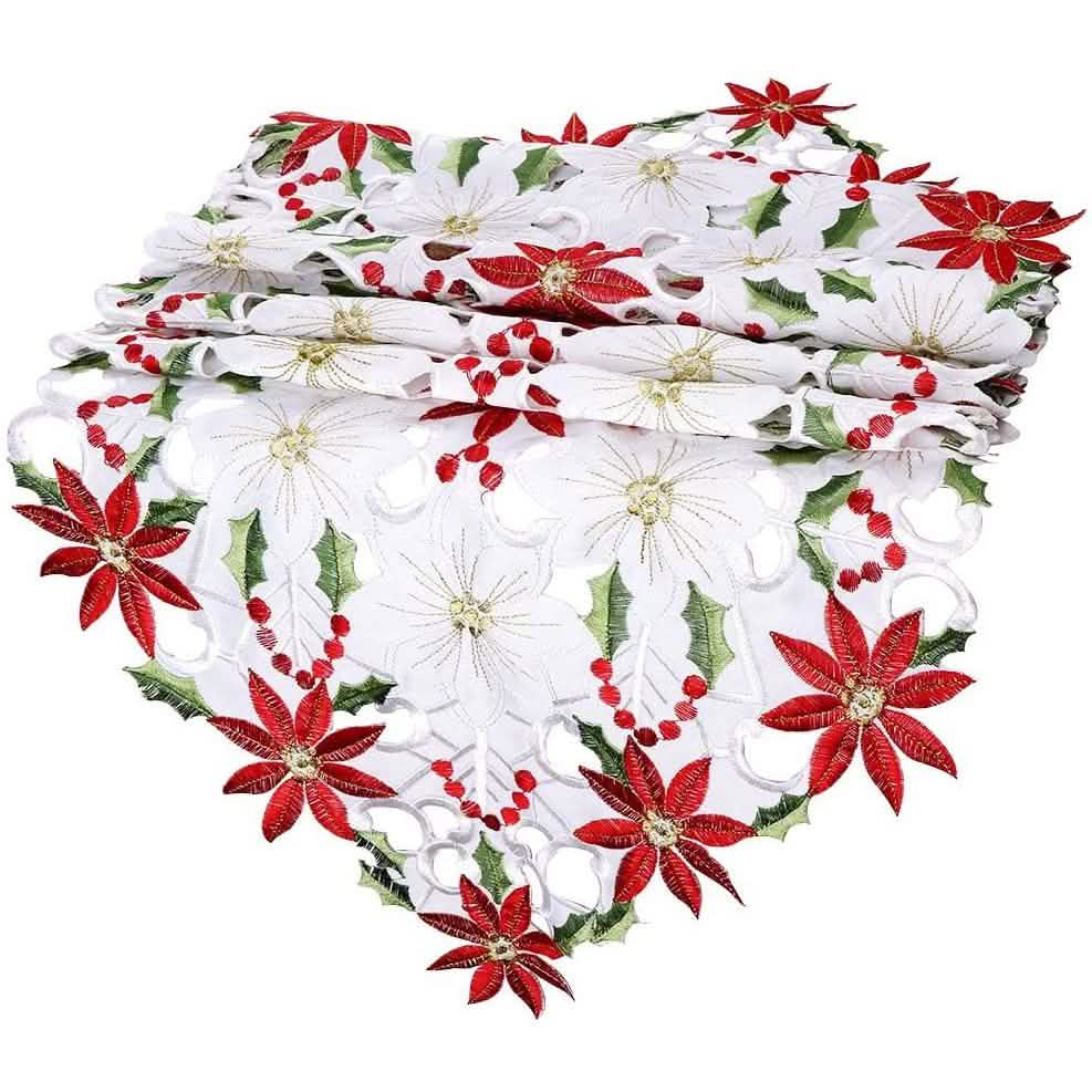 Christmas Embroidered Table Runners