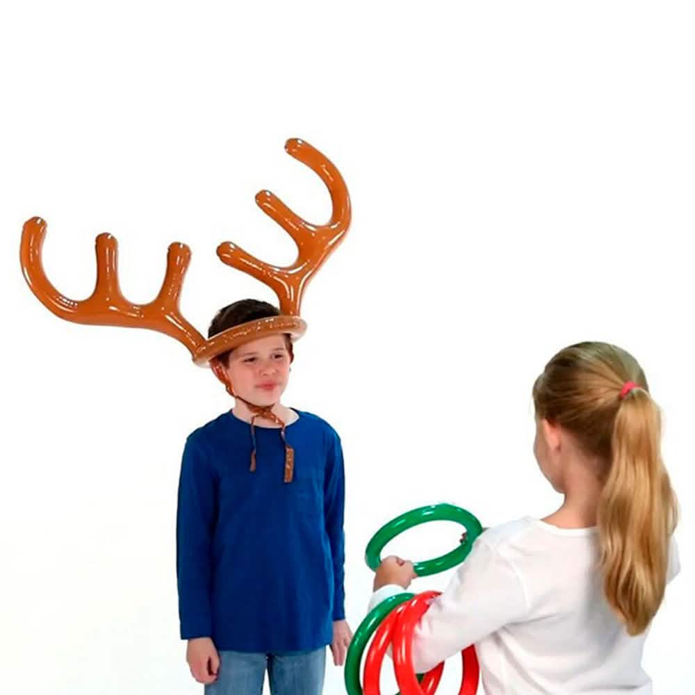 Christmas Inflatable Reindeer Toss Game