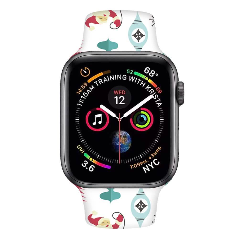 Christmas Silicone Apple Watch Bands