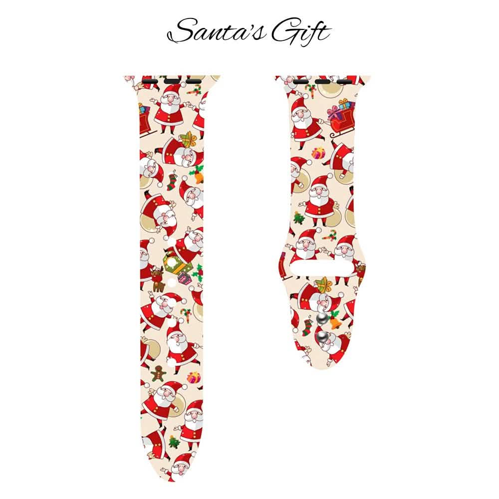 Christmas Silicone Apple Watch Bands